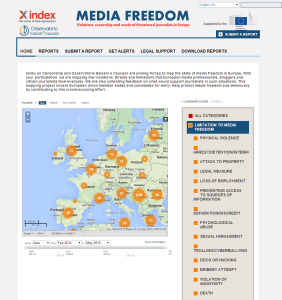 Mapping Media Freedom in Europe